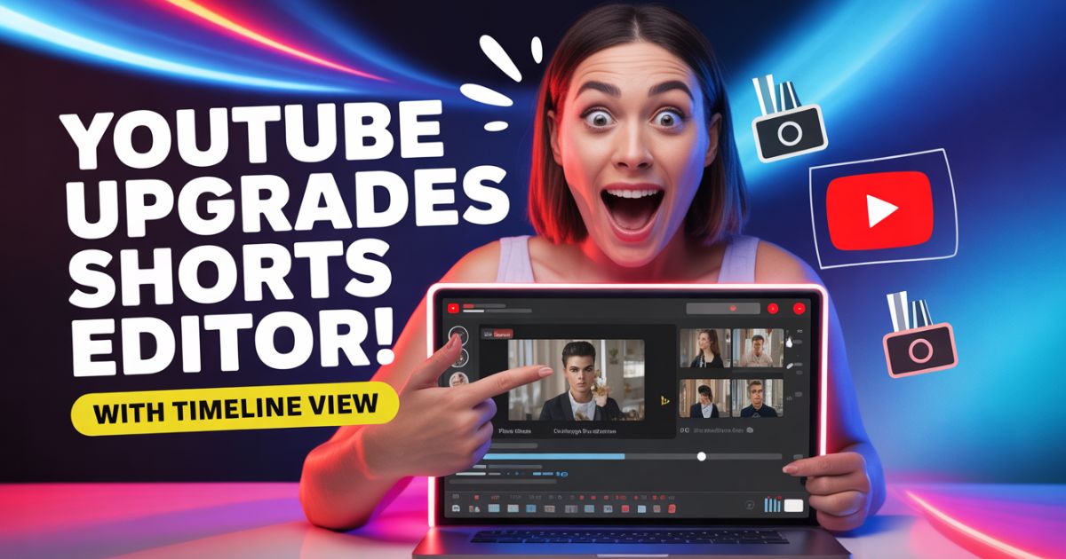 YouTube Upgrades Shorts Editor With Timeline View